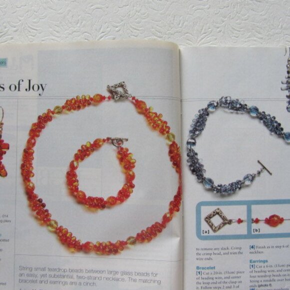 Bead and Button Magazine Creative Ideas For The Art of Beads Jewelry June 2006 - Picture 5 of 16